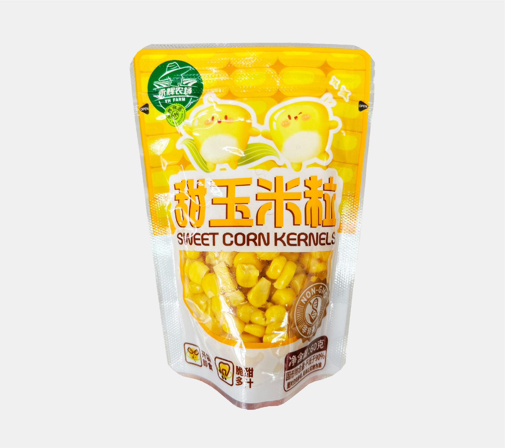 自立袋（60g甜玉米粒）
